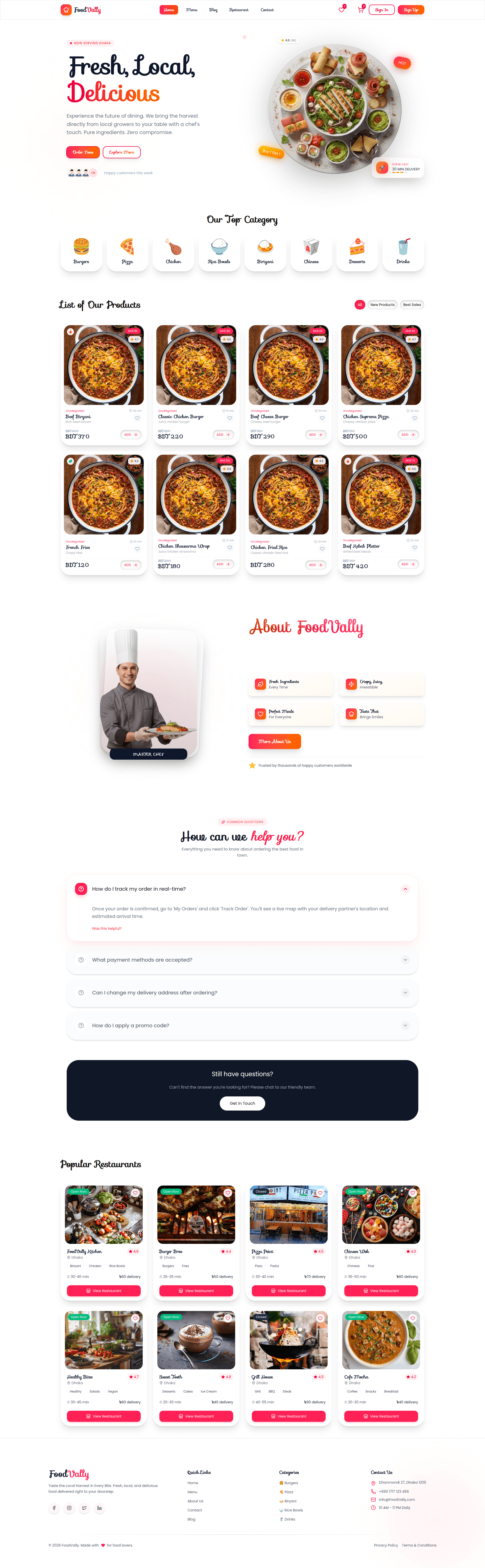 Foodvaly Restaurant Management